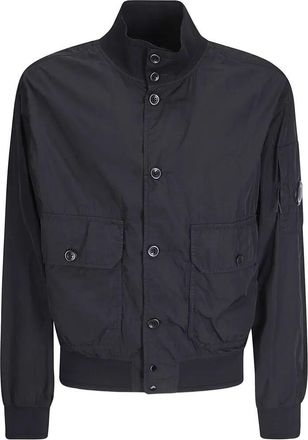 C.P. Company C. P. Company Chrome-R Button Bomber Jacket