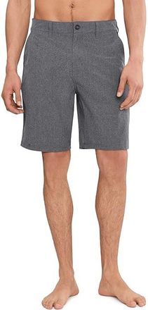 Quiksilver Union Heather Amphibian 20 Hybrid Shorts Mens Shorts Black : 29 9, Elastane/Polyester