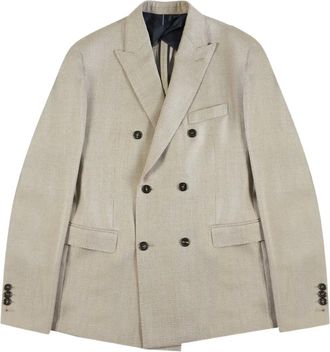 Incotex Blazer doppiopetto - Toni neutri
