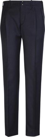 Incotex Blauwe Stijlvolle Herenbroek - Heren - Nette broeken - Blauw - L - Broeken