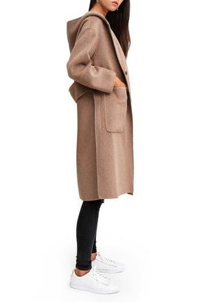 Belle & Bloom Walk This Way Wool Blend Oversized Coat at Nordstrom Rack, Size Large