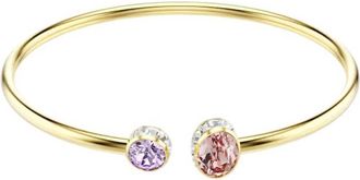 Swarovski Chroma Gold-Tone Plated Bangle