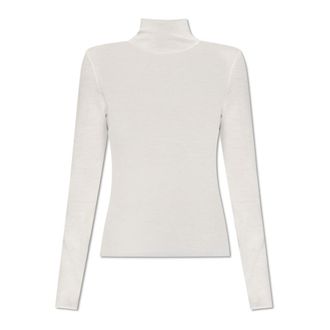 Lisa Yang Cashmere Turtleneck - Dames - Cashmere truien - Beige - S - Kasjmier - Truien & Vesten