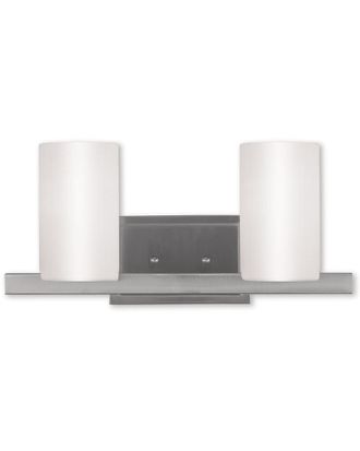 Livex Lighting Livex Astoria 2-Light Brushed Nickel Bath-Light