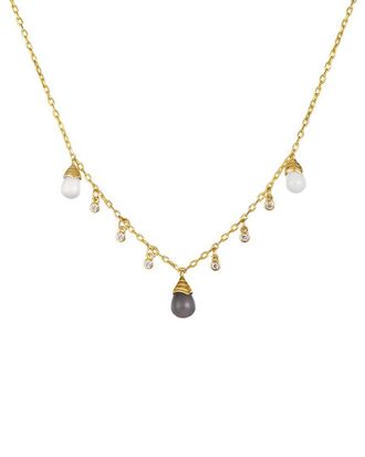 Le Vian Jolie 14K 3.61 Ct. Tw. Diamond & Moonstone Layering Necklace