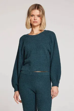 Saltwater Luxe Noble Crewneck Sweater In Twilight