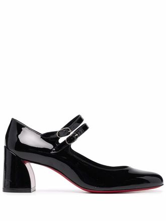 Christian Louboutin Miss Jane Leather Pumps-Donna