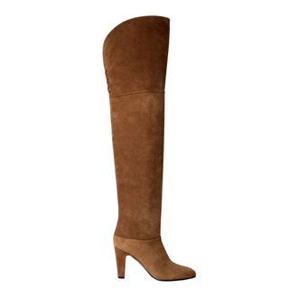 Chlo&eacute; Over-knee Boots, female, Brown, Size: 10 US Eve Thigh-High Boots