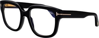 Tom Ford FT6094-B Black Acetate Optical Eyeglasses - Black