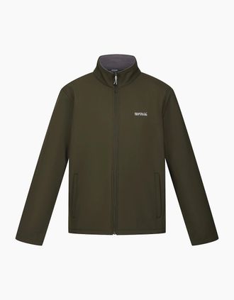 Regatta Mens Regatta Mens Cera V Wind Resistant Soft Shell Jacket - Green - Size: 40/Regular