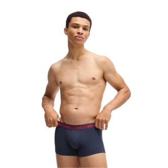 HUGO BOSS Hugo Heren Boxershort (Pakket van 3) (Marine)