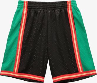 Mitchell & Ness Mens Neapolitan Swingman La Lakers Shorts In Black