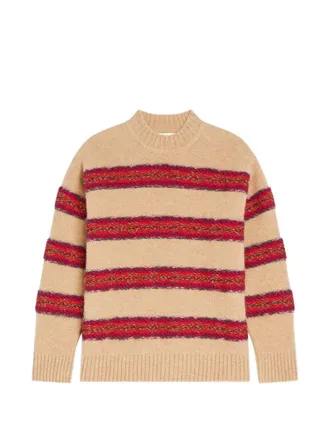 Dries Van Noten Jacquardwollen trui