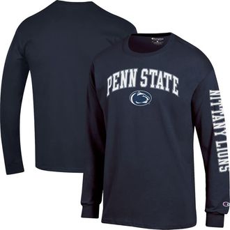 Champion Mens Champion Navy Penn State Nittany Lions Arch Over Logo 2-Hit Long Sleeve T-Shirt at Nordstrom, Size Xx-Large