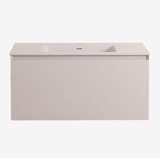 Sklum Sklum - Conjunto De Mueble De Ba&ntilde;o En Madera Con Lavabo Integrado Macrae