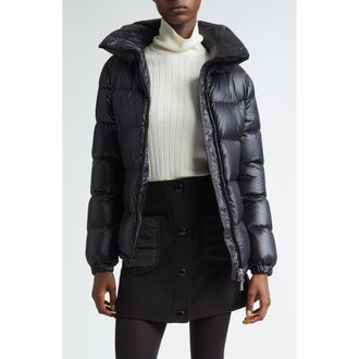 Moncler Douro Down Puffer Jacket in Black at Nordstrom, Size 1