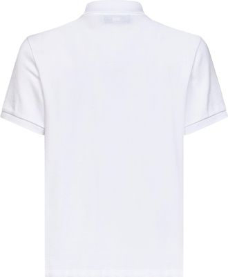 Ami Mens Polo Shirt Ami De Coeur White Cotton T-shirts And Polos