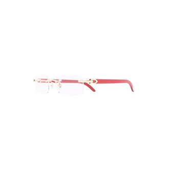 Cartier Optisch Montuur - unisex - Accessoires - Geel - Maat: 53 MM