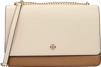 Tory Burch Beige Leather Crossbody Womens Bag