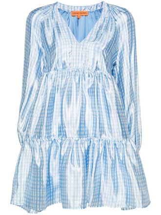 Stine Goya Jasmine midi-jurk - Blauw