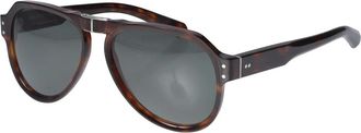 K&agrave;dor Pilot Flag/N - unisex - Zonnebrillen - Bruin - 57 MM - Accessoires