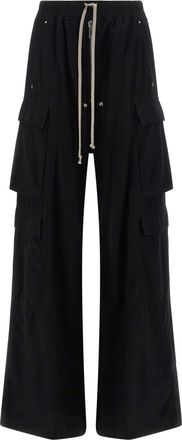 Rick Owens Cotton Cargo Womens Pants