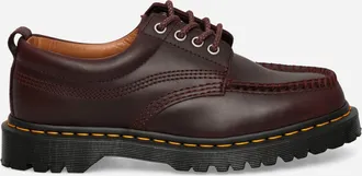 Dr. Martens Lowell Leather Moc Toe Shoes Spiced Brown