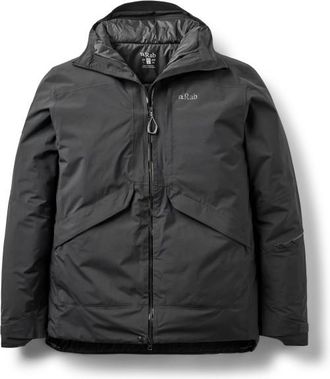 RAB Novaline Jacket Skijacke f&uuml;r Herren | grau/schwarz
