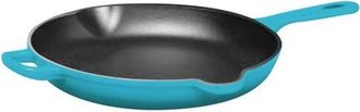 Chantal 10 inch Round Cast Iron Skillet in Sea Blue at Nordstrom