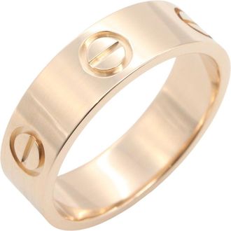 Cartier Gold Pink Gold (18K) Band Ring (Pre-Owned)