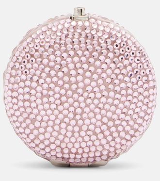Judith Leiber Macaron Mini crystal-embellished clutch
