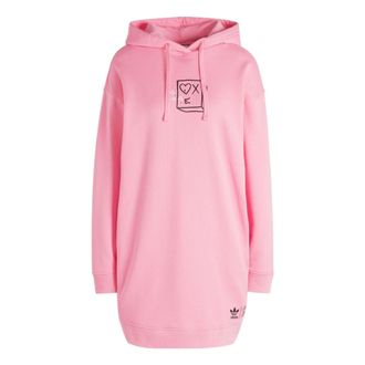 adidas (WMNS) adidas Original ANDRE SARAIVA hooded dress Pink HY4269