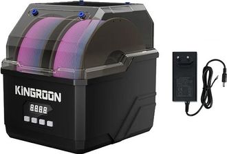 OEM Secador De Filamento, Capacidad Para Dos Bobinas, Tecnolog&iacute;a De Calentamiento De 360&deg;, Enchufe Europeo
