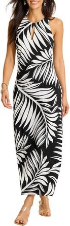 Tommy Bahama Carmela Botanical Print Maxi Dress in Black at Nordstrom, Size X-Small