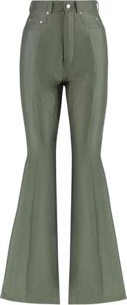 Rick Owens Pantaloni con piega - Verde