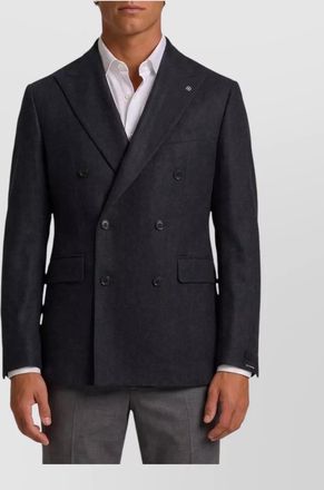 Tagliatore virgin wool double-breasted jacket