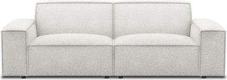 Castlery Customized White Performance Sofa | Jonathan by Castlery, Grey, High Comfort, Low-to-the-Ground Silhouette, Living Room Furniture