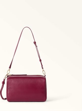 Furla Talia Borsa A Tracolla Rododendro Rosa Pelle Nappa Donna
