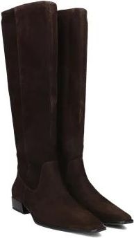 Vagabond Bruine Su&egrave;de Laarzen voor de Herfst - Dames - Hoge Laarzen - Bruin - 39 EU - Su&egrave;de - Schoenen