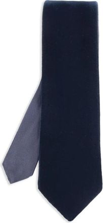 Giorgio Armani Elegante Jacquard Stropdas - Heren - Stropdassen - Blauw - ONE Size - Accessoires