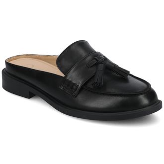 Journee Collection Womens Azura Tassel Mule Loafer
