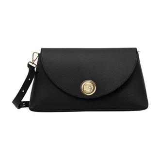 Coccinelle Tassen, Dames, Zwart, ONE Size, Leer, Nikla Schoudertas