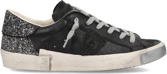 Philippe Model Prsx Tennis - Dames - Sneakers - Zwart - 37 EU - Katoen - Schoenen