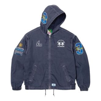SUPREME x La Martina SS26 Lightweight Hooded Jacket Navy SUP-SS26-319-NVY