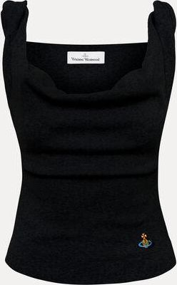 Vivienne Westwood Anna Top Rib Jersey Black S Women