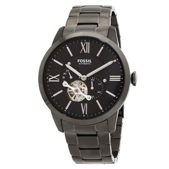 Fossil Townsman Auto Automatic Black Dial Mens Watch ME3172