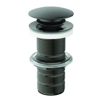 Ideal V&aacute;lvula Push-open Con Eje No Cerrado, Gris Magn&eacute;tico Ideal Standard