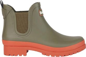 Barbour LRF Enkellaarzen met Elastische Inzetstukken - Dames - Chelseaboots - Groen - 42 EU - Schoenen