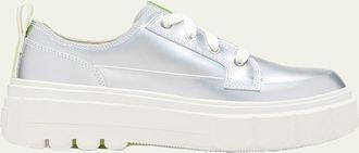 Sorel Caribou Leather Chunky Sneakers