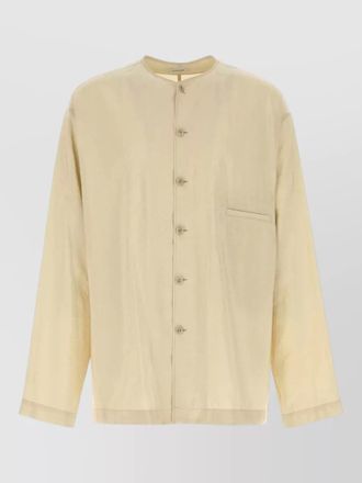 Christophe Lemaire silk shirt jacket